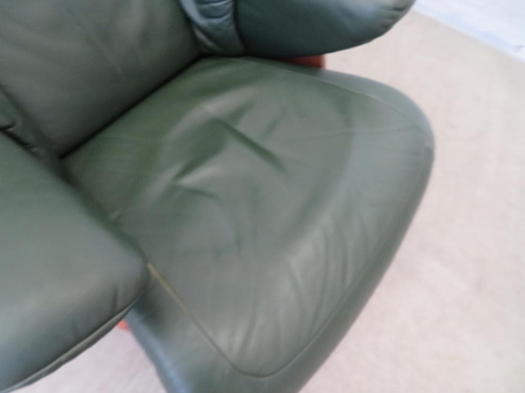 美品■カリモク■本革■ザ・ファースト■RU73■リクライニングソファ■39.4万