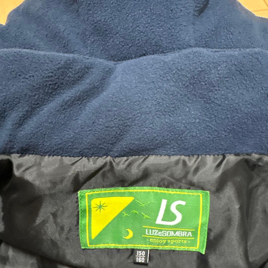 【美品】ルースイソンブラ　サッカーベンチコート150-160 ネイビー紺