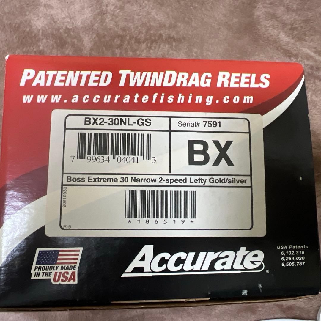アキュレートbx2-30N 左巻き【中古品】