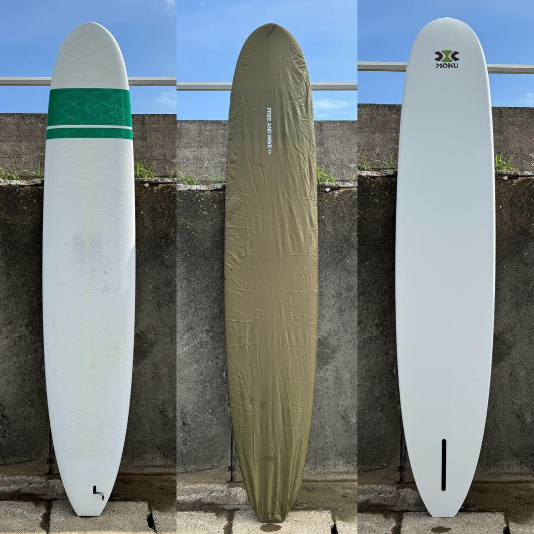 BICロングボード (ノーズライダー)10ft、カバー付き、屋内保管