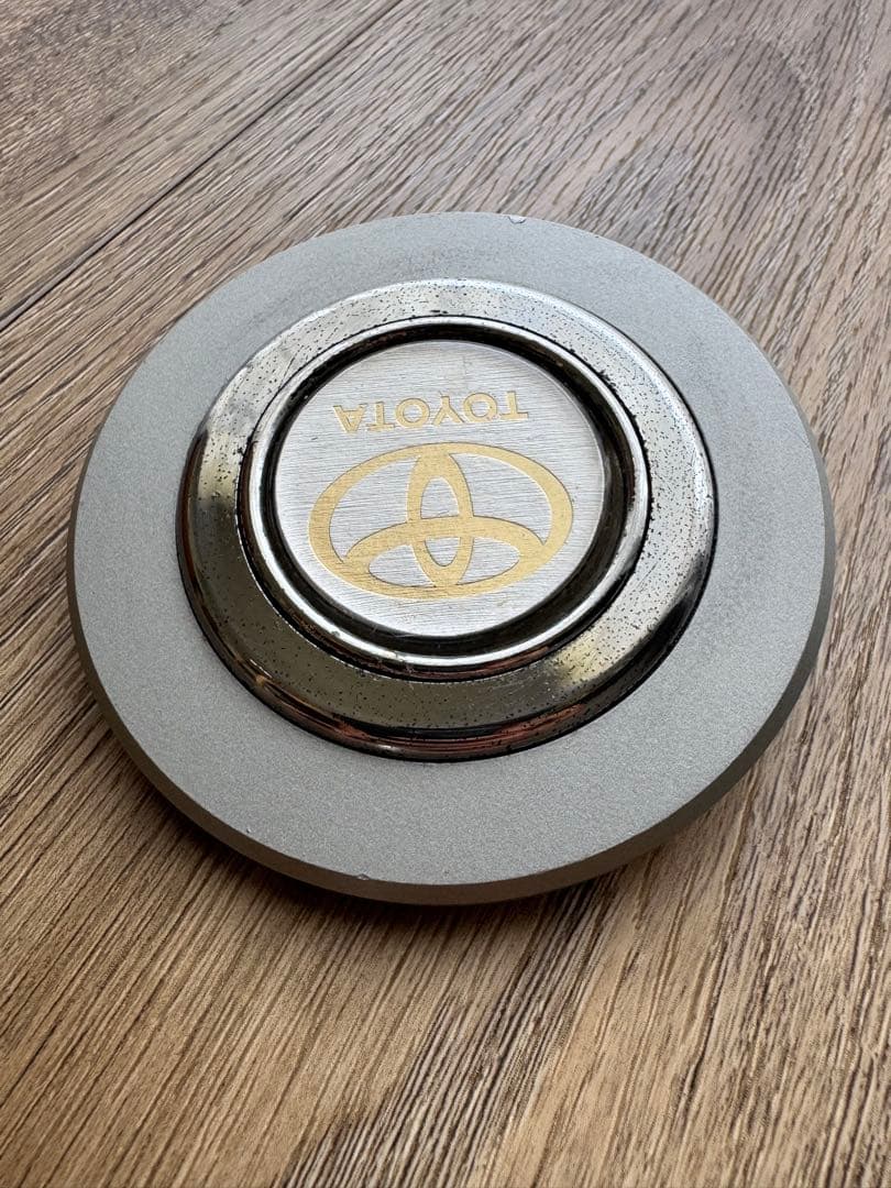 ✨昭和レトロOBA製ウッドハンドル⛽️トヨタ純正付