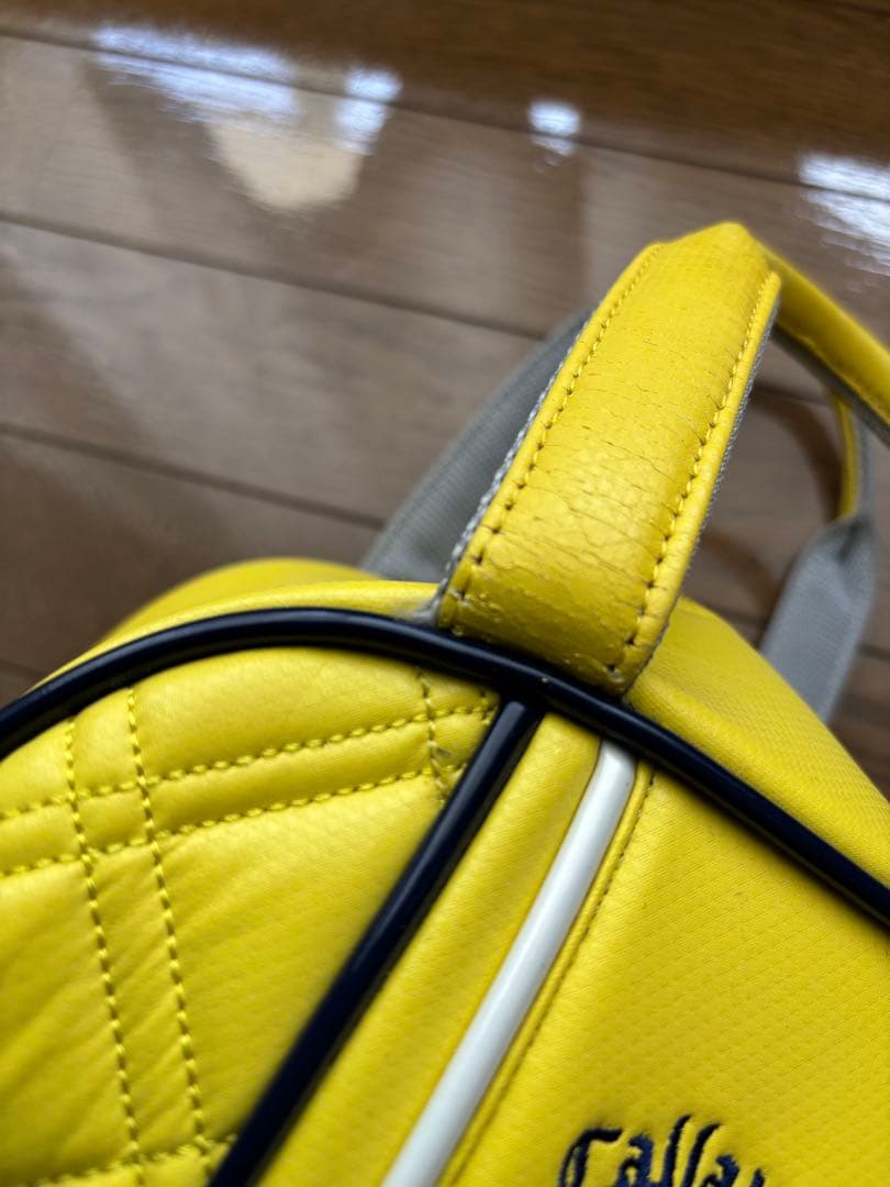お値下げ❗️Callaway ゴルフバッグセット イエロー