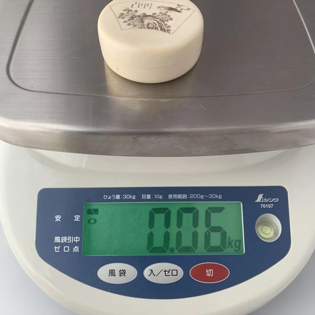 鶯の絵　入れ物　陶芸