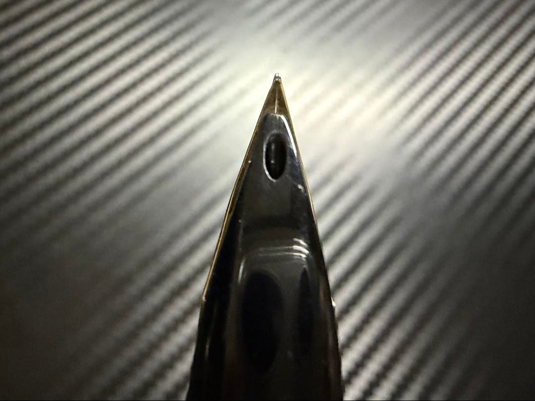 美品 パイロット シルバーン 冬木立 F 細字 万年筆 1970年代 18K