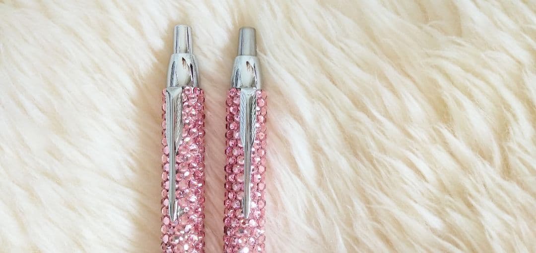 【パーカー】 スワロフスキー・ボールペン & シャープペンシル