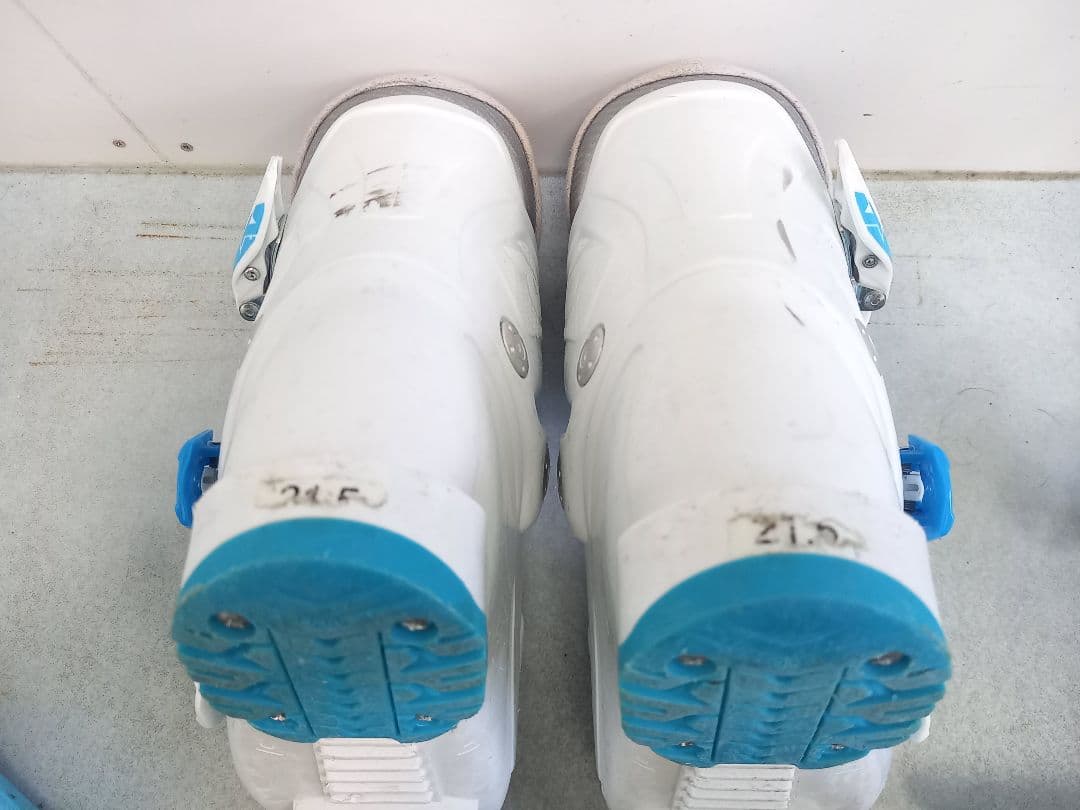 K2 ジュニアスキー3点セット　板124cm　ブーツ21.5ｃｍ