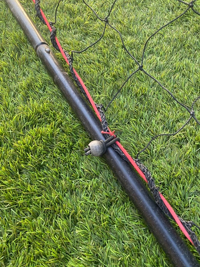 クイックプレイ サッカーゴール 4.9m×2.1m 2台セット 重り袋2個付き