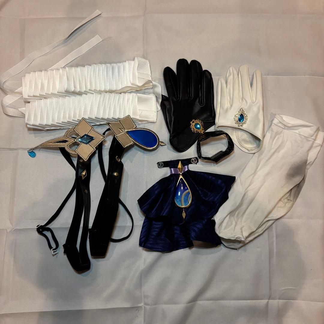 フリーナ 白 コスプレ 衣装 ウィッグ