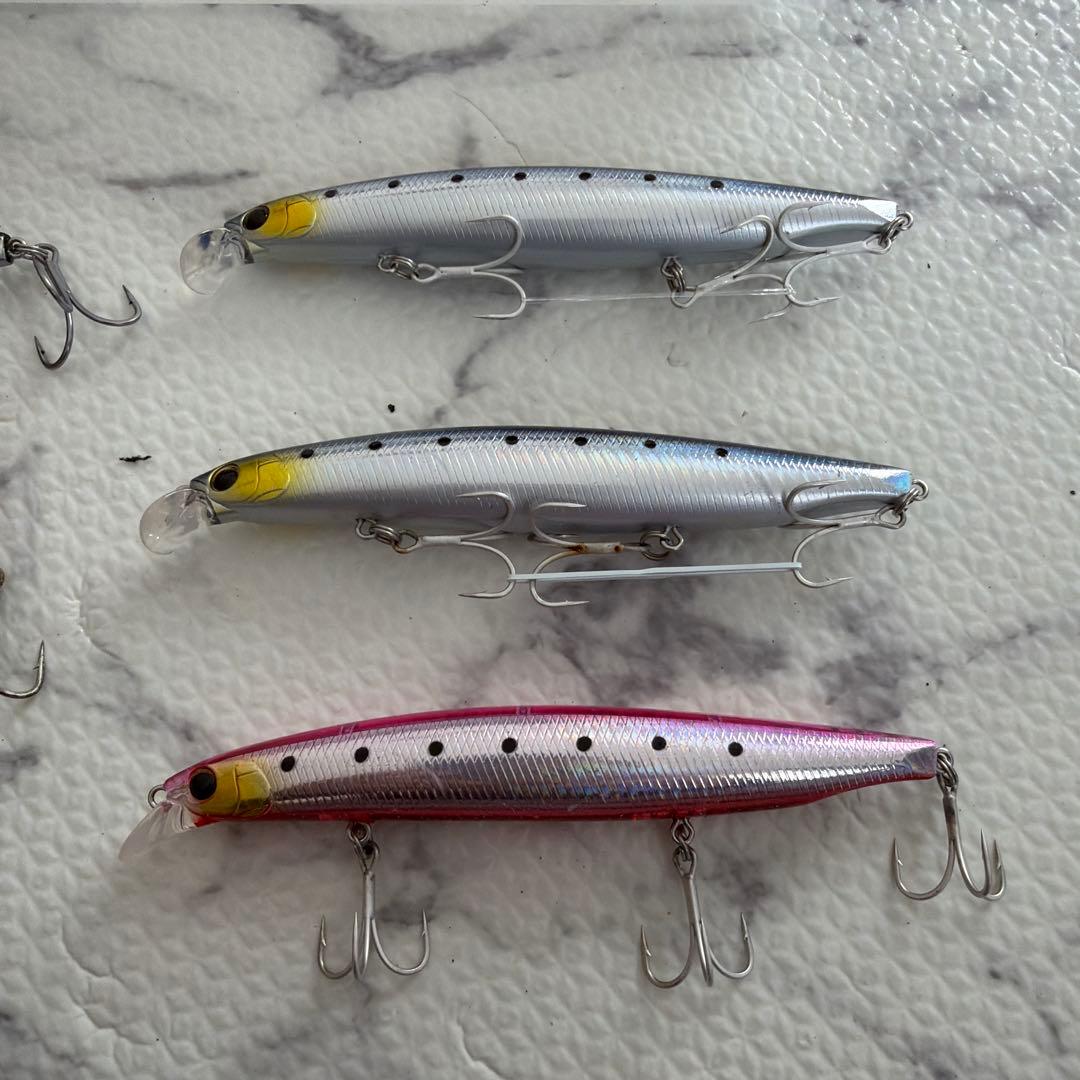 ルアー5個セット 収納ケース付き