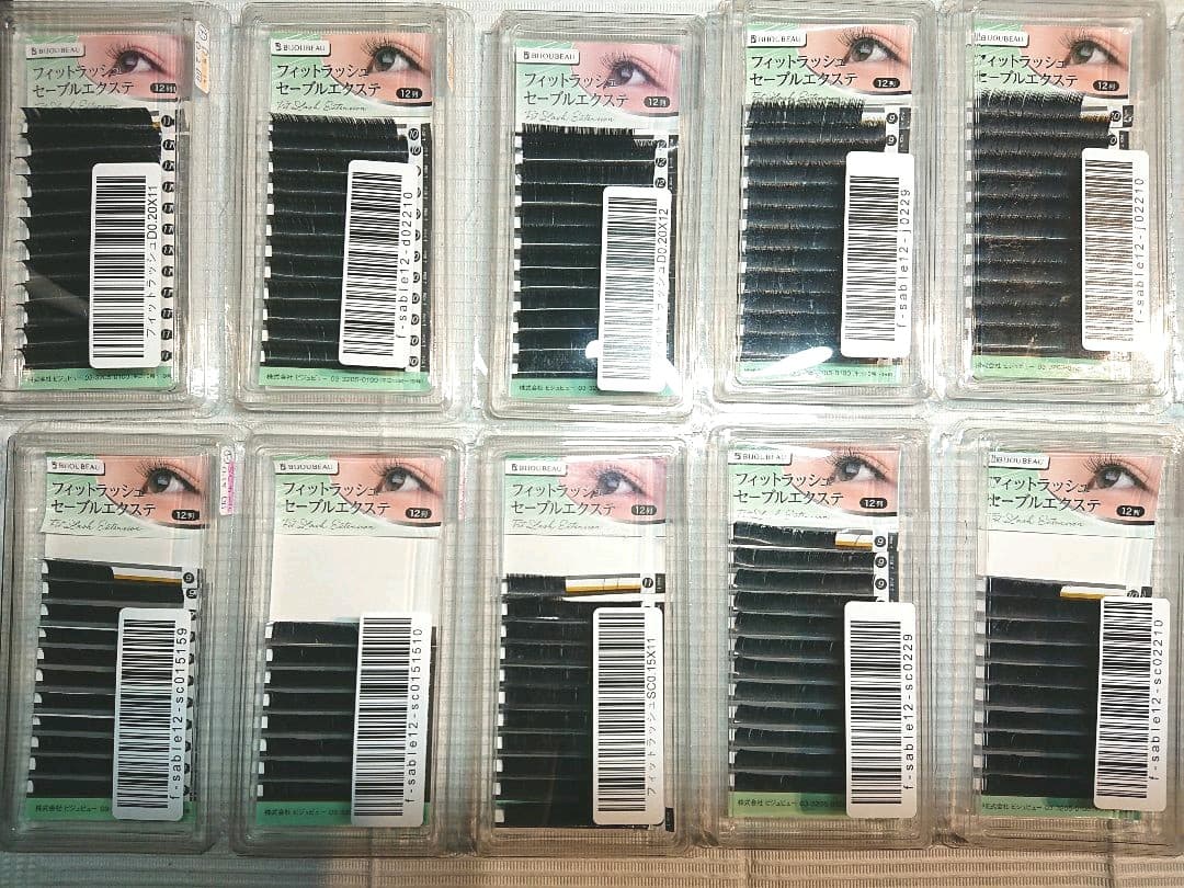 まつエク まつ毛エクステ 開業セット 12箱セット