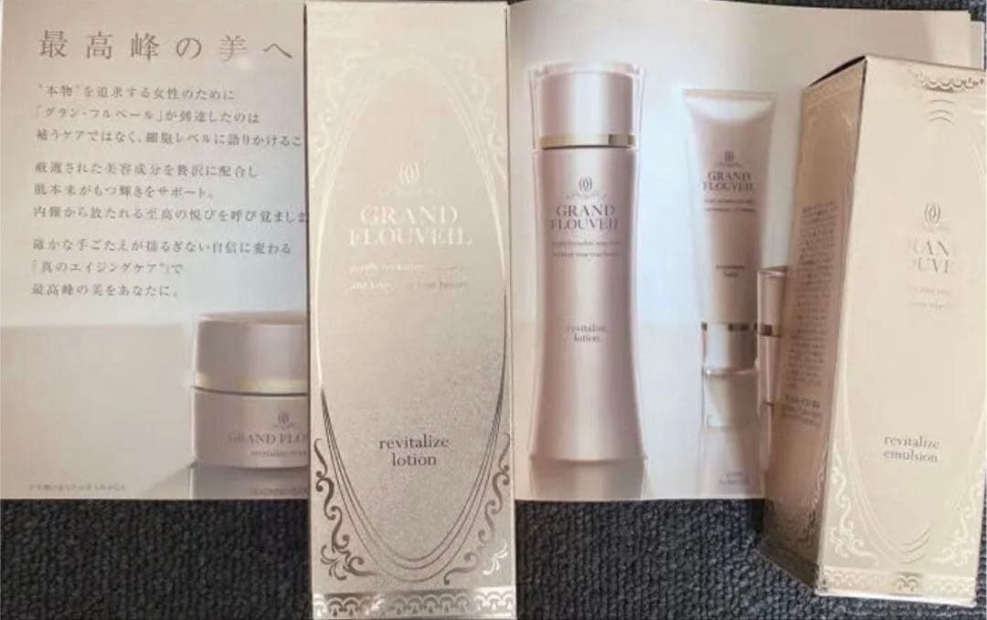 ２点セット　グランフルベール　ローション　エマルジョン　化粧水　乳液　フルベール