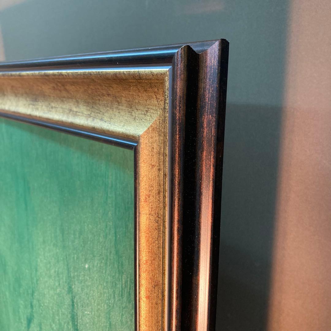 F12号 油絵用 額縁 樹脂製 Bウッド