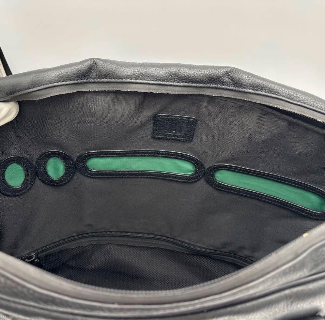 【極美品】dunhill アボリティーズ ビジネスバッグ 2way パスケース付