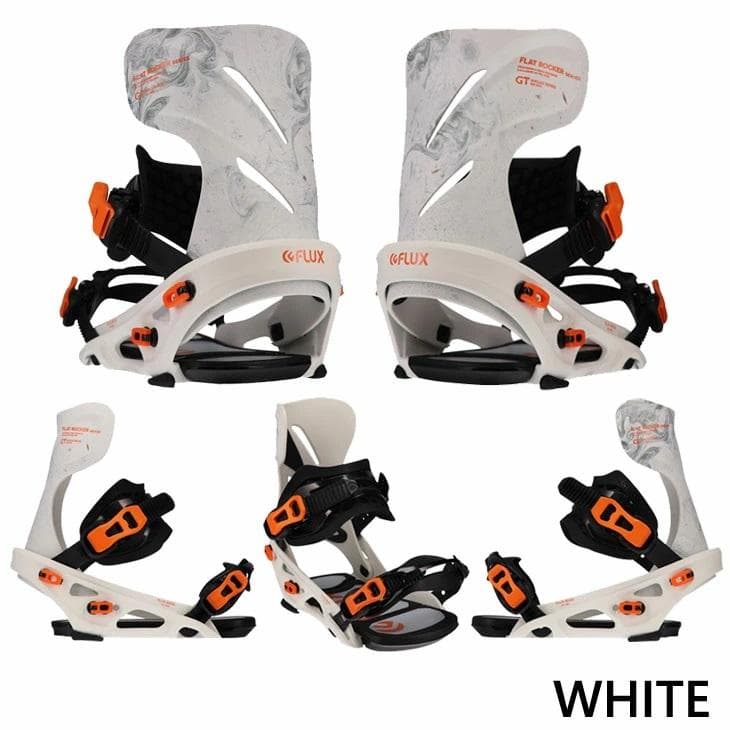 な*お様 ☆22-23' FLUX スノーボードビンディング[GT WH](S)