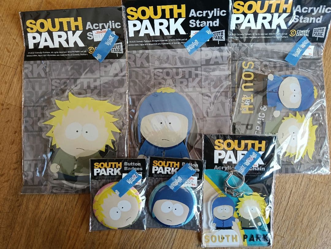 サウスパーク クレイグトゥイーク アクリルスタンド・キーホルダーセット