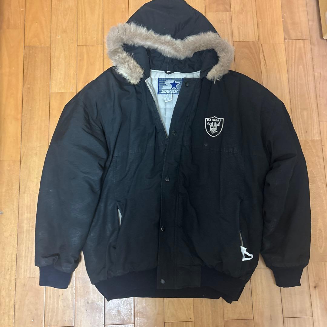 Raiders Starter ジャケット ブラック 90s 即購入お願いします
