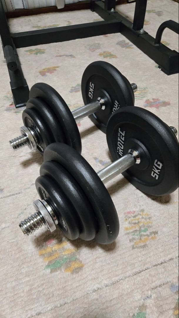 【Yendha May】iROTEC ダンベルセット 20kg ×2