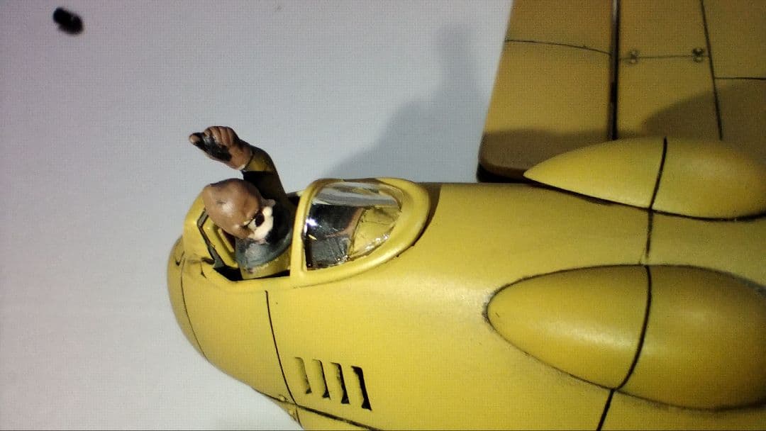 プラモデル完成機　1/72　風の谷のガンシップ(No.1)