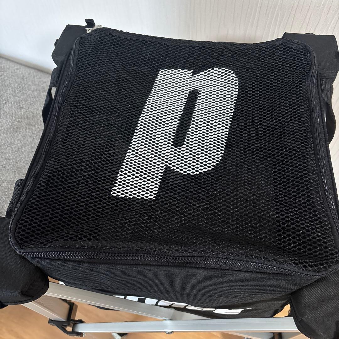 お値下げ！美品！テニスボールバスケット　プリンス　キャスター付き　ケース付き