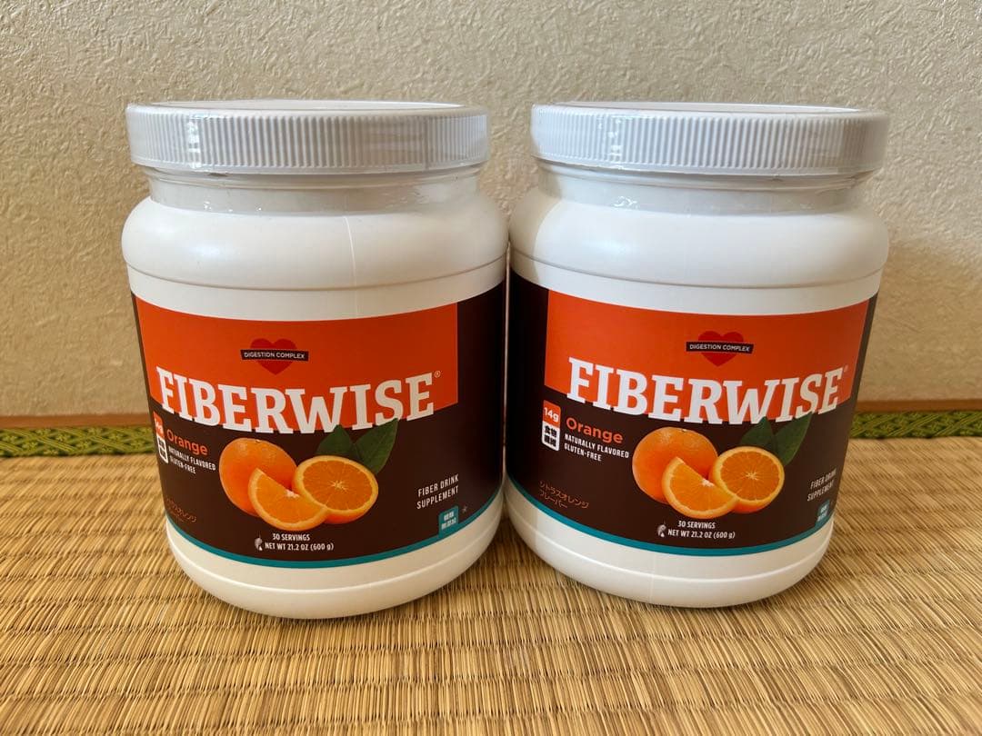 【新品未開封】ファイバーワイズ 糖類無添加 600gx2個セット