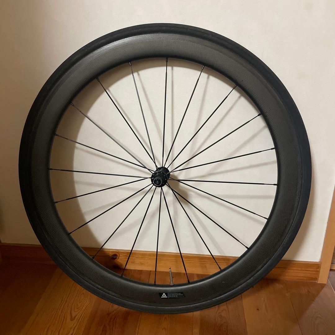 superteam カーボンディープホイール 50mm/23mm フロント　前輪