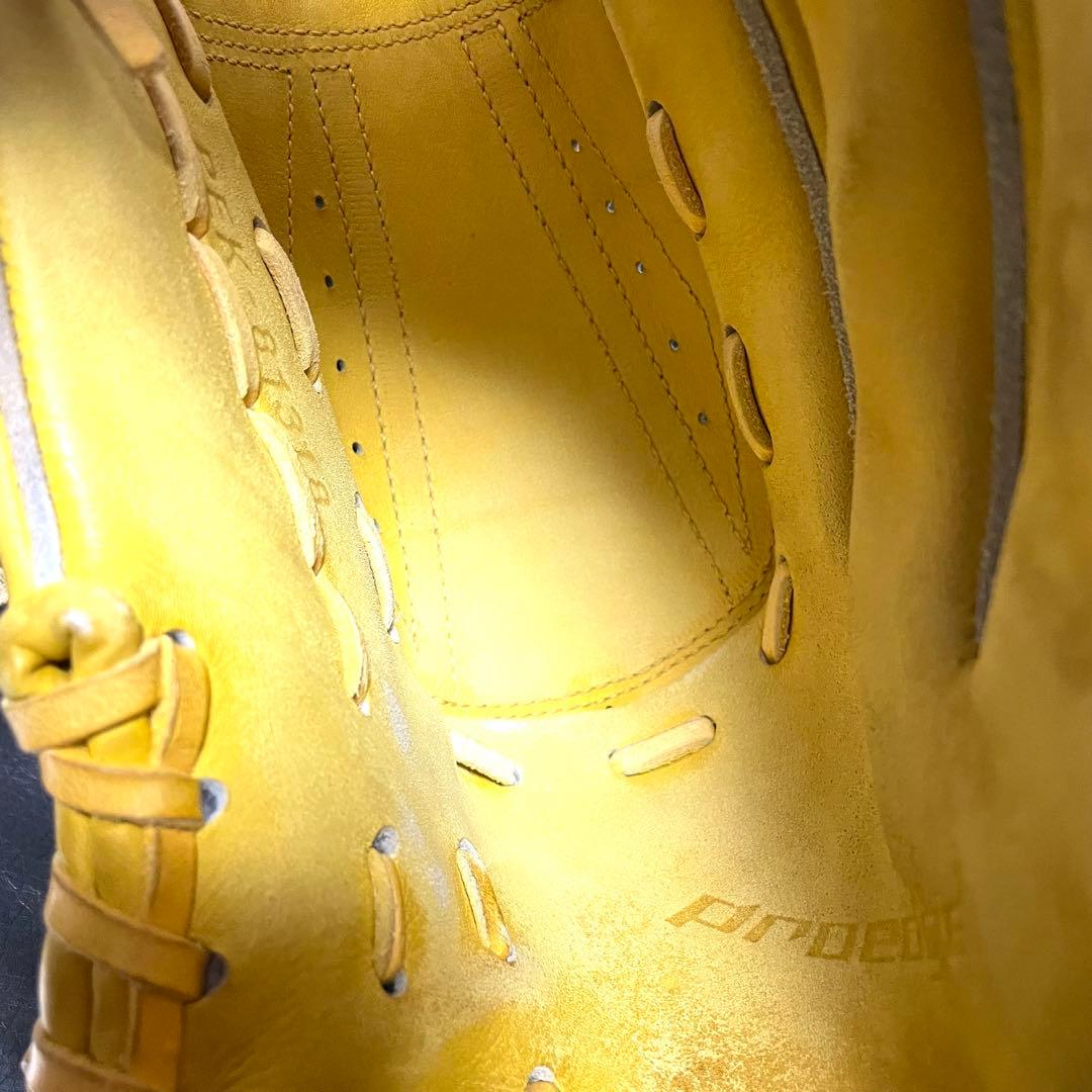 【美品】SSK Proedge オーダー グローブ 硬式 右投 投手用 保存袋付