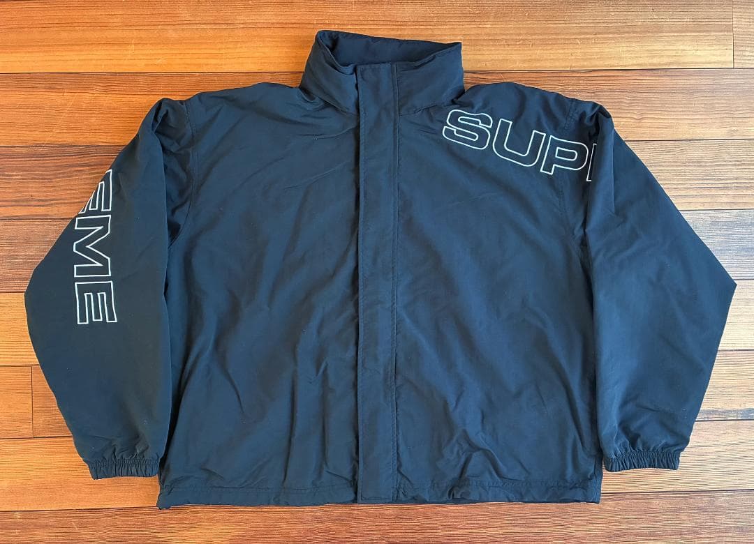 Supreme Spellout Embroidered トラックジャケット L