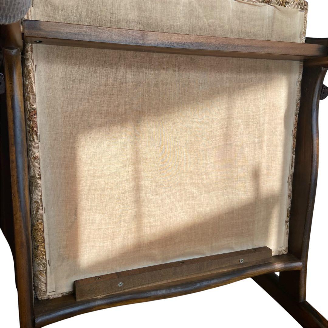 【週末セール】カリモク コロニアル 1人掛けソファ アームチェア ヴィンテージ