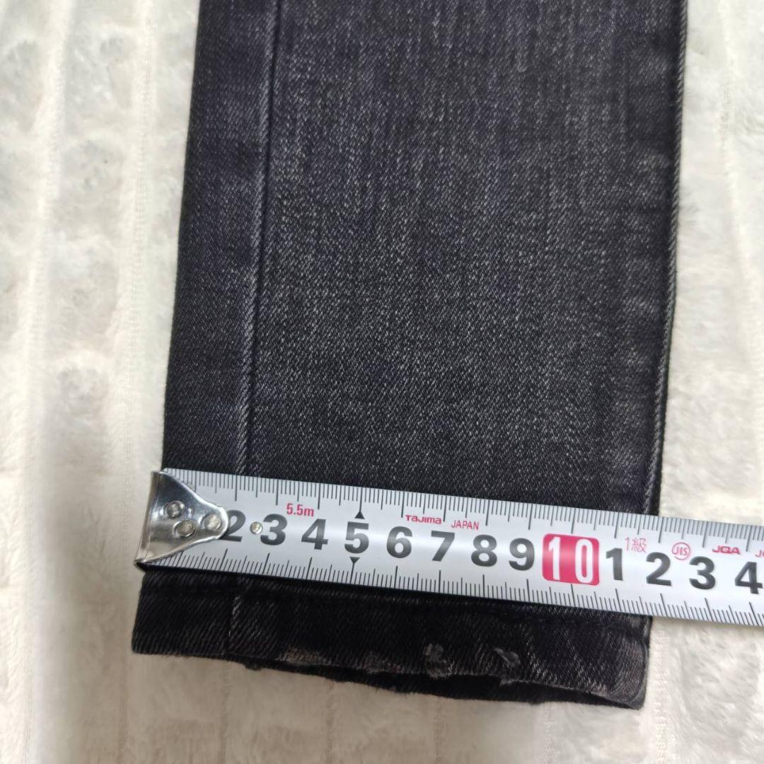 mnml ダメージ加工 ストレッチ スキニー デニムパンツ 28 ミニマル