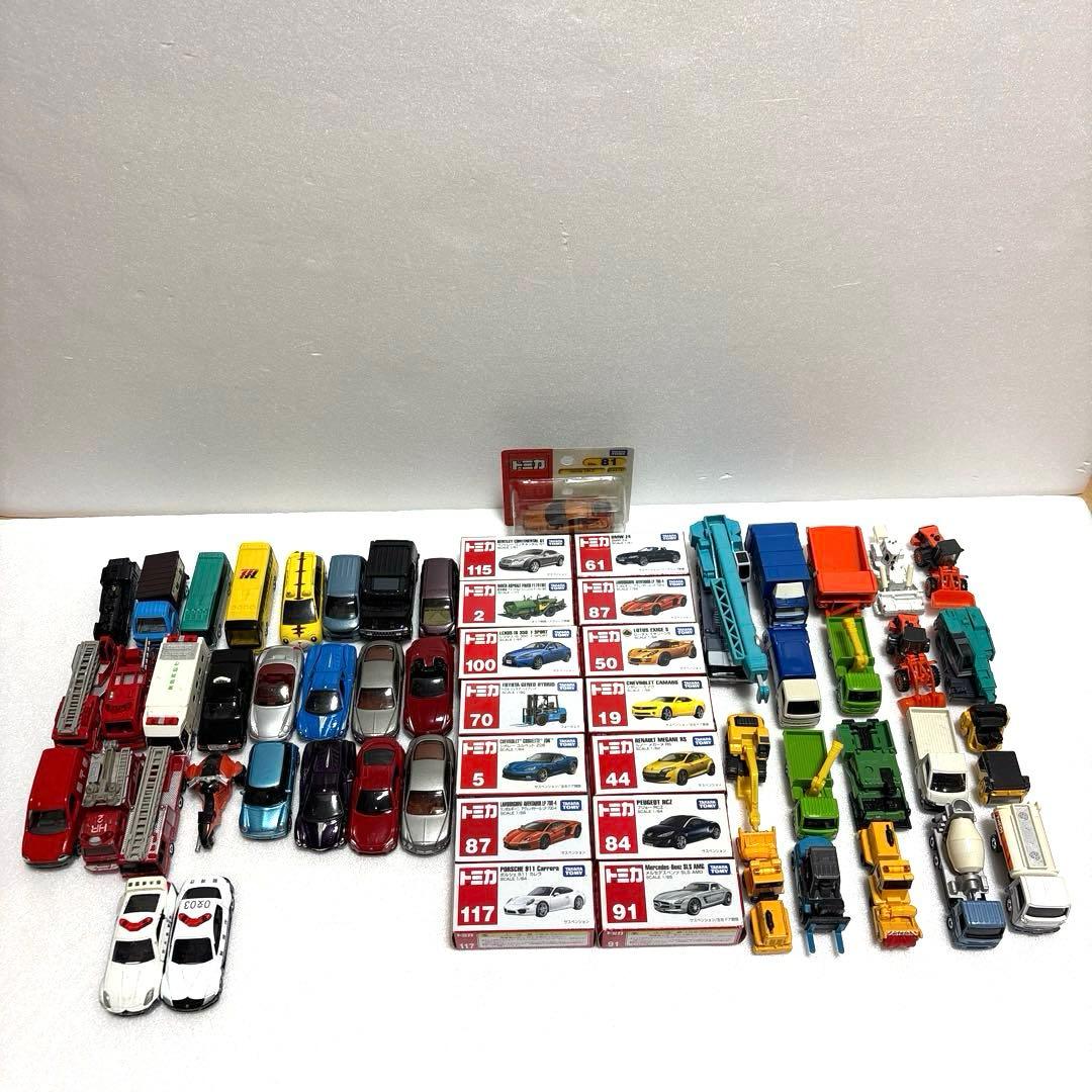 トミカ ミニカーセット 60台