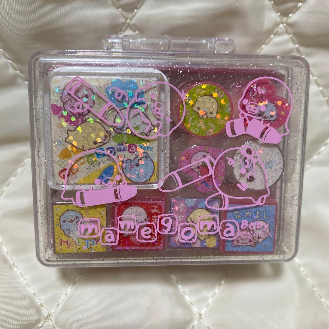 まめゴマ　mamegoma san-x サンエックス　平成レトロ　スタンプ