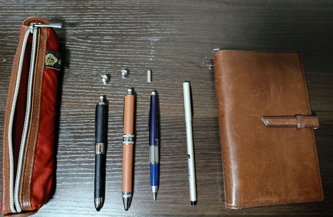 ペンケース シャーペン 手帳　ペンケース　セット