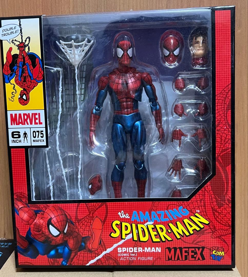 【新品未開封】MAFEX スパイダーマン (COMIC Ver.) No.075