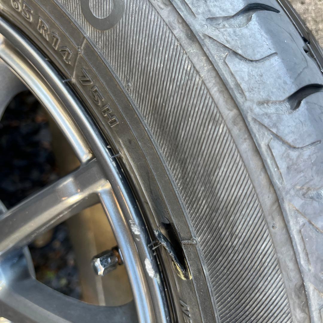 ① 14インチ タイヤホイールセット ４本(内２本)