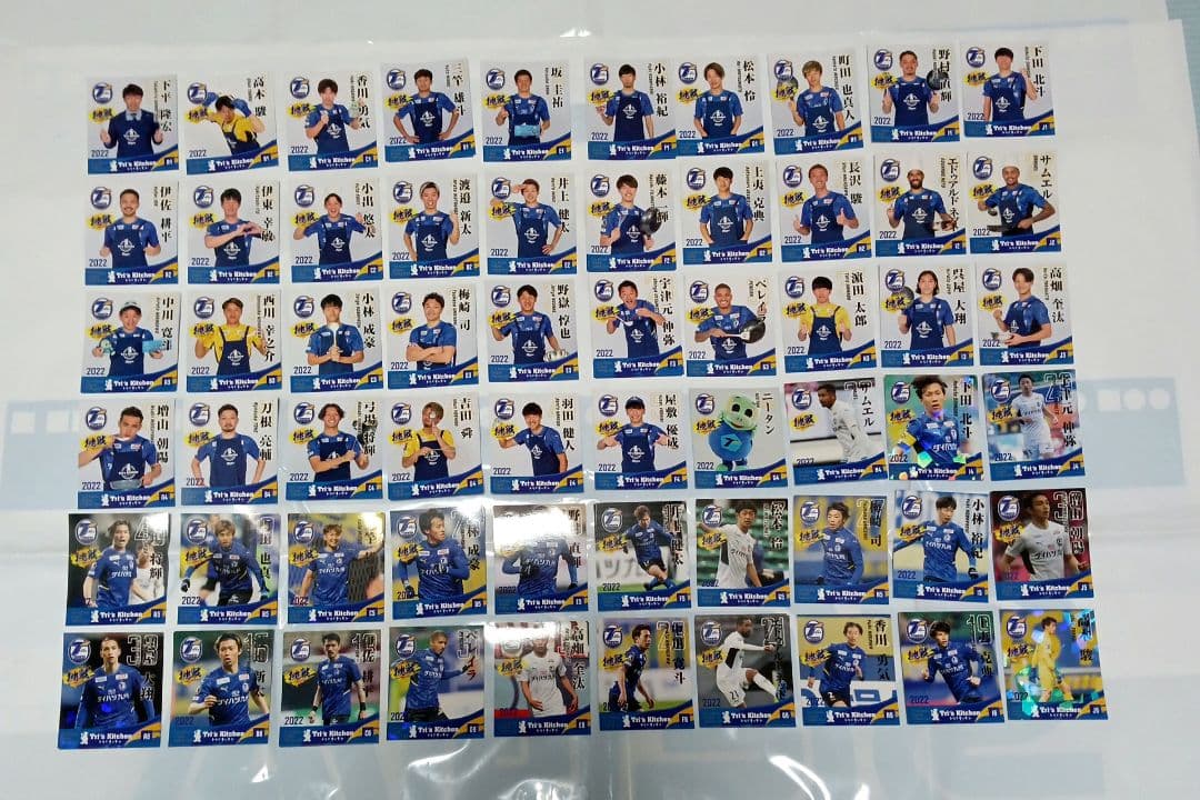 大分トリニータ　2022シーズントリズキッチン　選手カード　全60種類セット