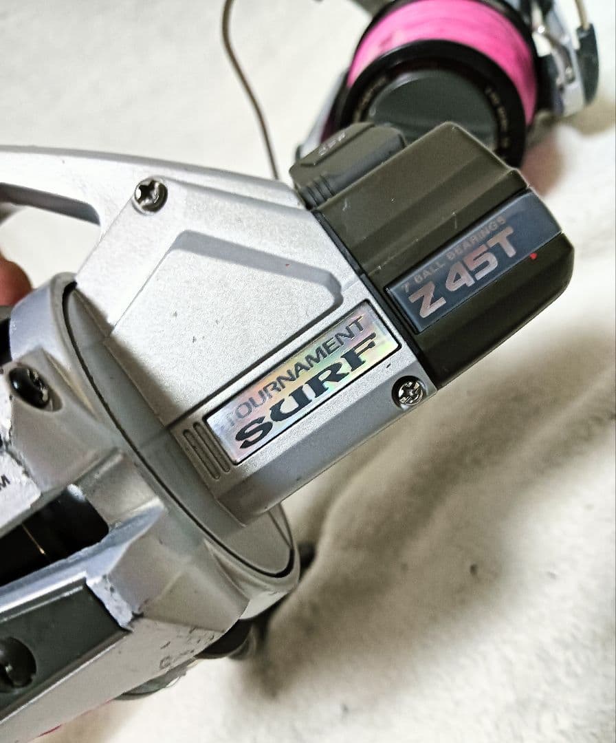 ダイワトーナメントサーフZ45Tまとめて2台！新品PEライン付
