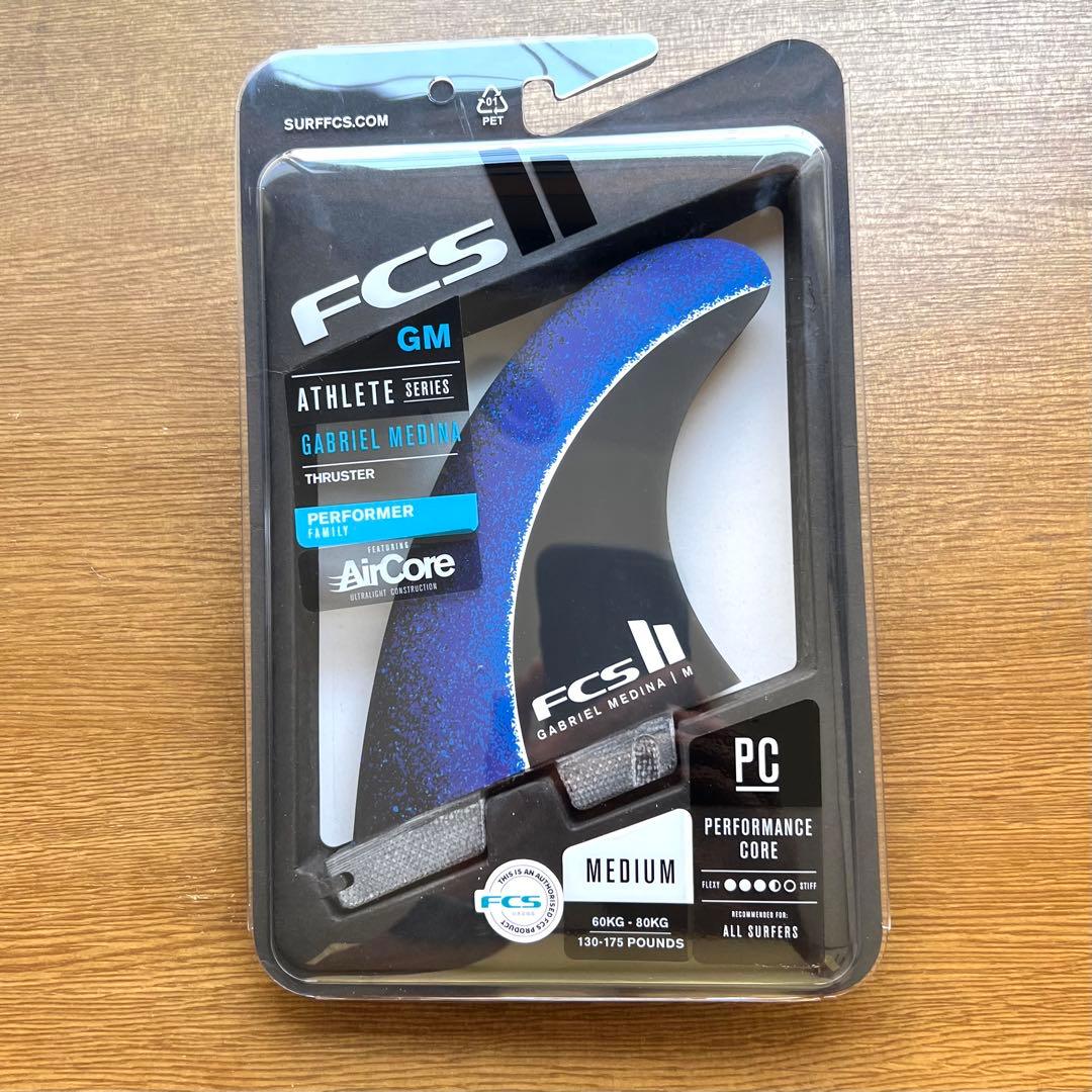 FCS2 FCS fin トライフィン M GM ガブリエル メディーナ 青