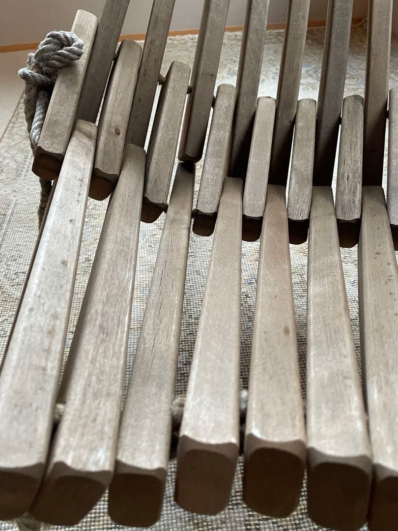 エコファーン　エコチェア　ととのい椅子　サウナチェア　ガーデンチェア　　木製