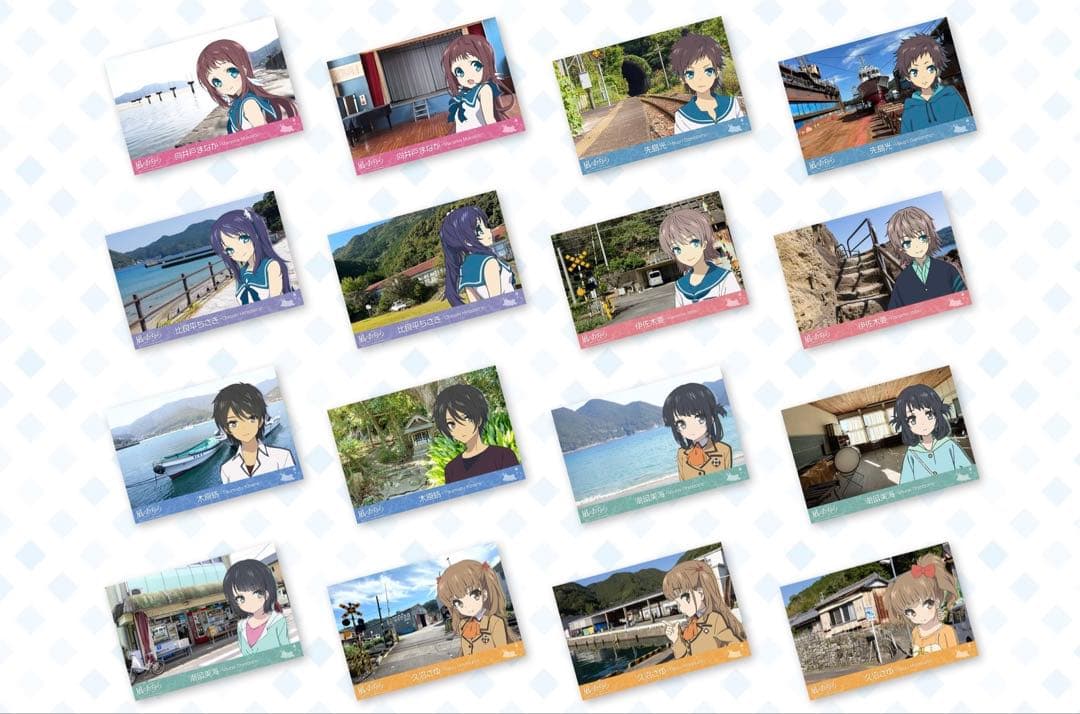 凪のあすから　熊野　限定　ポストカード　コンプリートセット