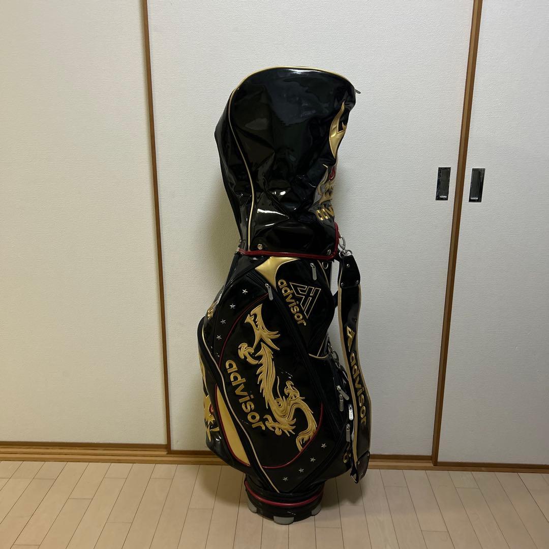 advisior ドラゴンモチーフ キャディバッグ