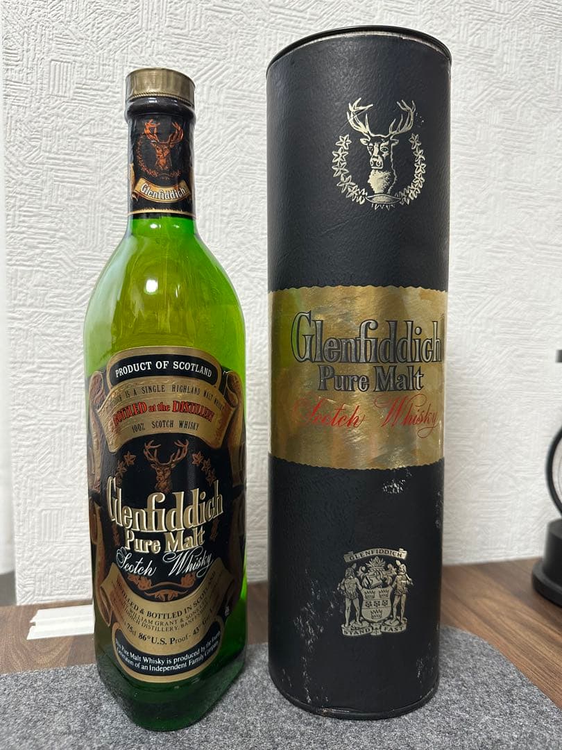 ウイスキー Glenfiddich Pure Malt 750ml 43%