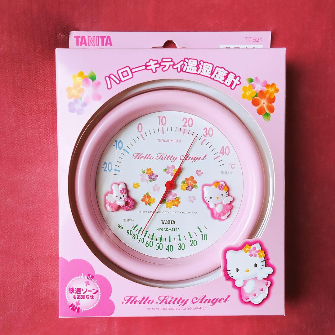 希少レア　ハローキティ　エンジェル　質温度計　2004 サンリオ　平成レトロ