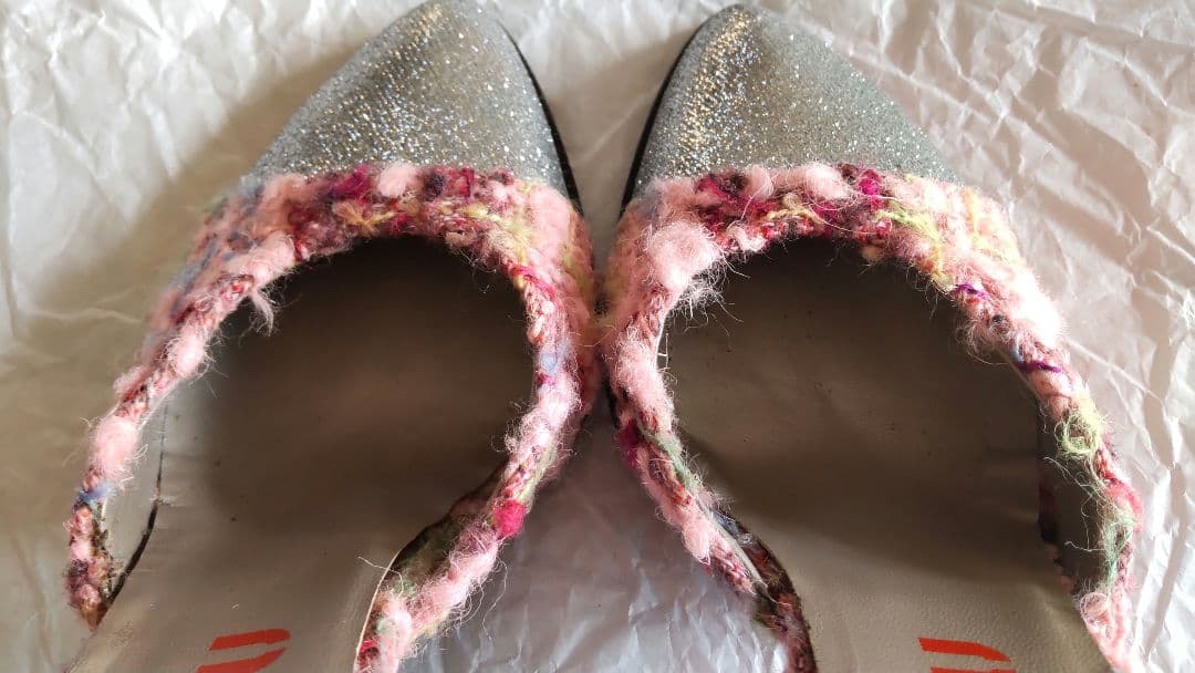 MIU MIU ミュール 36ハーフ 希少 レア Y2K ヴィンテージ ツイード