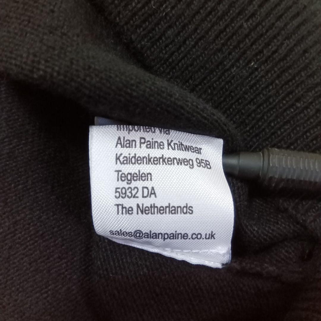 新品　ALAN PAINE　12G　スーパージーロンウール タートルネック　40