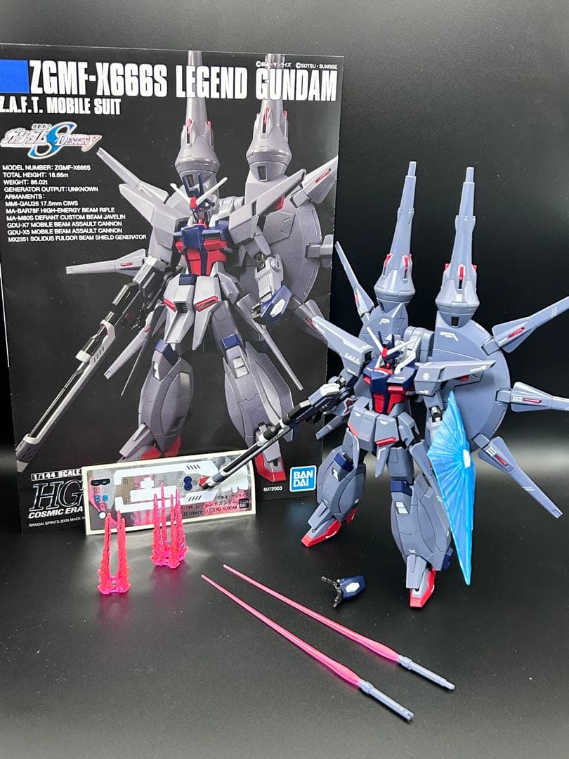HGCE レジェンドガンダム　全塗装済み完成品　ガンダムSEED DESTINY
