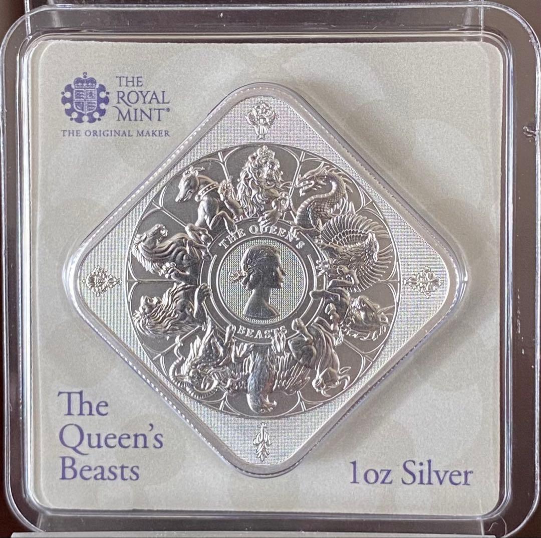 ☆大人気品薄☆クイーンズビースト コンプリーター 1オンス シルバーバー