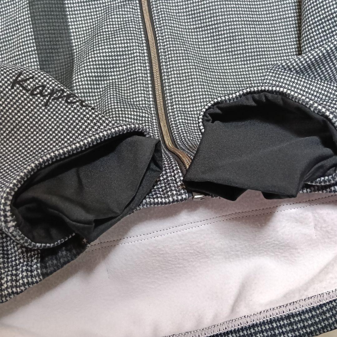 カペルミュール 千鳥柄 裏起毛 プレミアムジャケット 長袖ジャージ／M