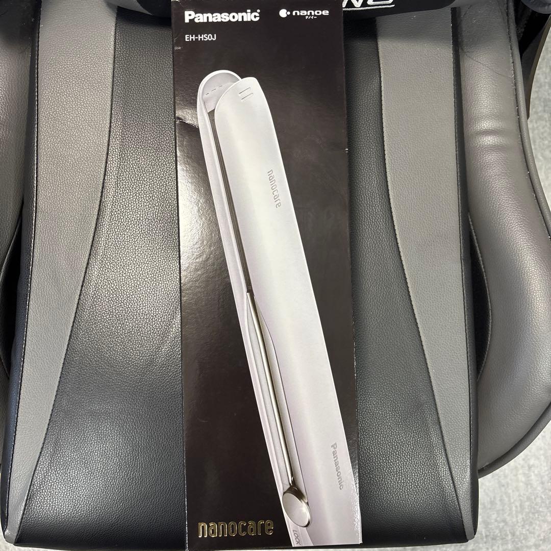 Panasonic ストレートアイロン ナノケア　EH-HS0J ホワイト