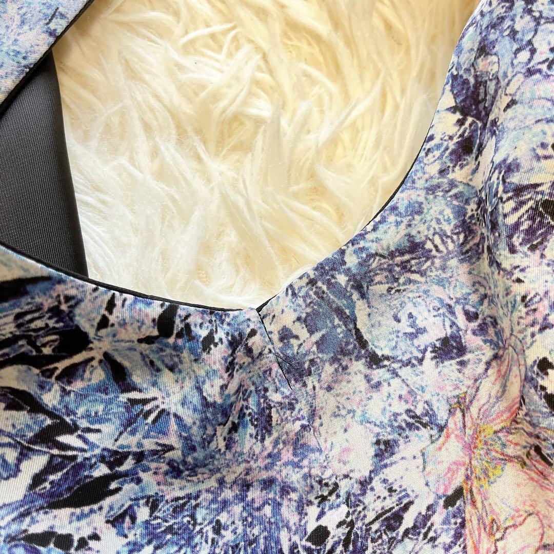 美品✨PSポールスミス 裏地花柄 ウールサテンベスト XLサイズ　パイピング