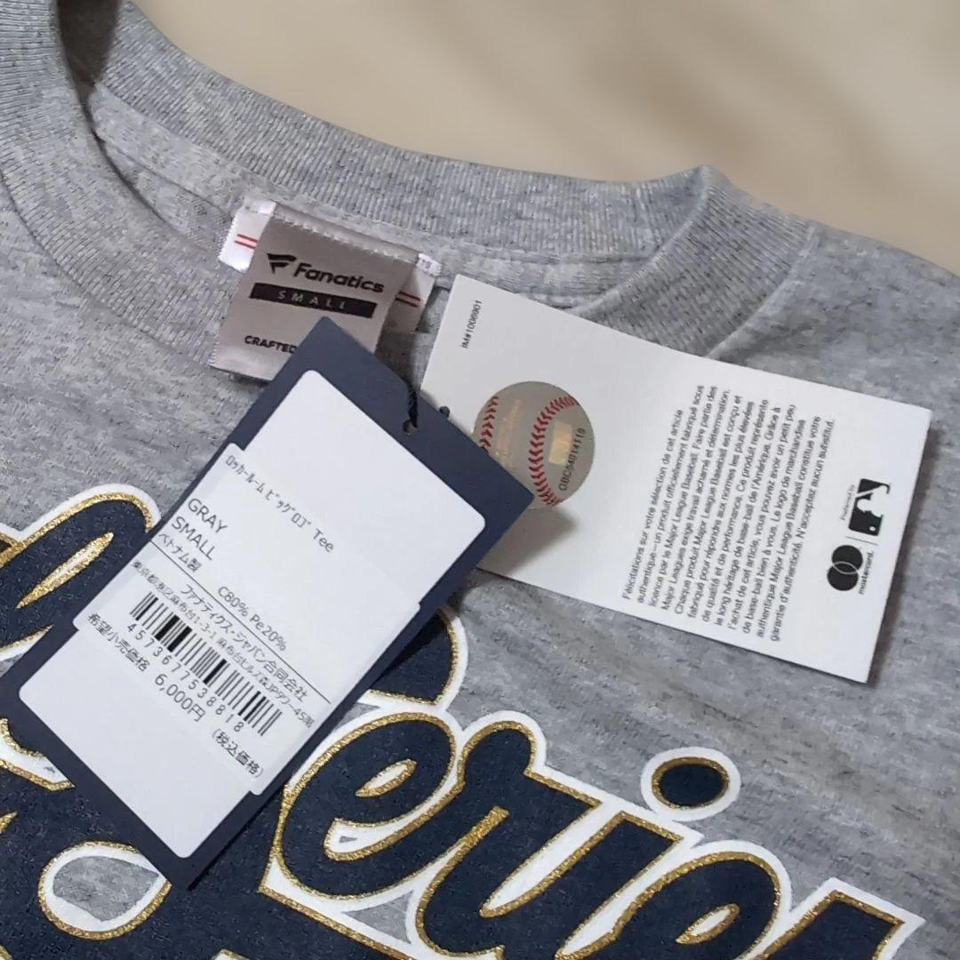 LA Dodgers ワールドシリーズ チャンピオン Tシャツ S グレー　96